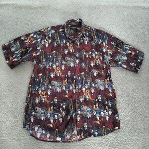 Vintage Tango by Max Raab L Mens Shirt S/S Dodge City Cowboy Band 41426 VGUC
